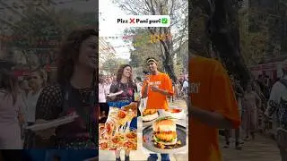 Pani puri lovers 😋tha most viral funny video by pizza #viral #short #random #girls #comedy #reels