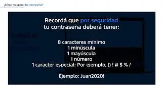 Plan Ovalo - Recupero de Contrase&ntilde;a