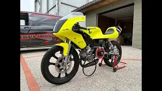 D&eacute;marrage de notre MALOSSI MVR Hybride MG2 / Nitro 70 cc - 2 stroke - Proto vario