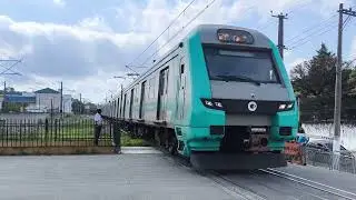 ViaMobilidade | Frota A (A05) chegando na estação Santa Rita na extensão da linha 8 Diamante 