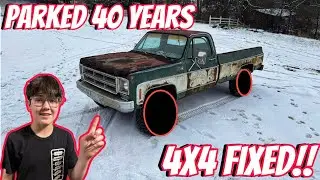 K15 Gets A New Look and Brakes After 40 Years Parked!