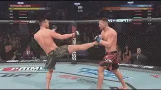 EA SPORTS UFC 5 Rank 20 Yan on Yan Action