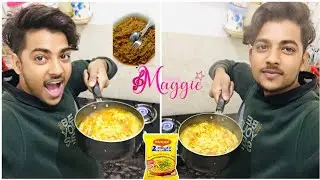 Aaj maine maggi bana diya 🤣🤣🤣🤤🤤// woow itni achi maggi #youtubeshorts #youtube #vlog