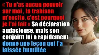 Tu N'as Aucun Pouvoir Sur Moi ; La Trahison M'excite, C'est Pourquoi Je L'ai Fait