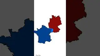 Remaking my old videos! (Germany Vs France) #france #germany #mapping