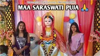 Maa Saraswati Puja Celebration 🦢🙏 | University Law College, Vinoba Bhave University, Hazaribag | VBU
