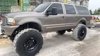 2004 Excursion on 46 inch military tires