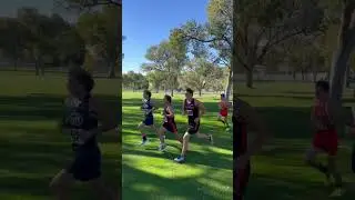 Racing as one. First time this close as a squad 🔥 #CrossCountry