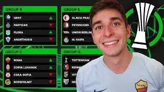 UEFA Conference League Group Stage Prediction (2021/22)