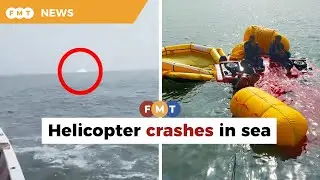 MMEA helicopter crashes in sea, no casualties reported, say cops