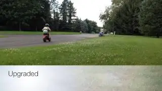 Straight Pipe Mini bike exhaust test