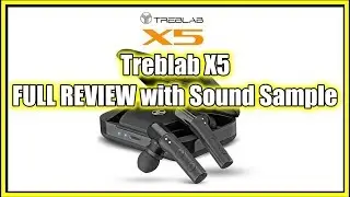Treblab X5 - High-End Bluetooth Earbuds w/Beryllium Speakers - True HD Sound, REVIEW + SOUND SAMPLE