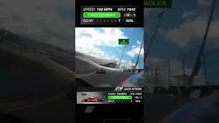 Ride on board the 31 Whelen Cadillac with telemetry at the Rolex 24 At DAYTONA