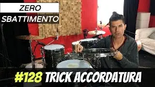 Accordare la Batteria - Trucco Velocissimo per Sostituire la Pelle #128