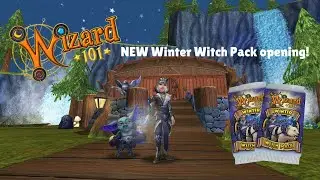 Wizard101- Winter Witch Pack Opening