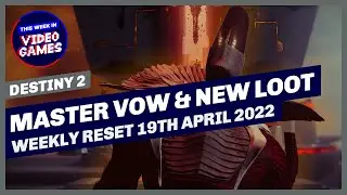 Destiny 2 Weekly Reset -  Master Vow of the Disciple Raid, Banshee-44 Plus Eververse 19th April 2022