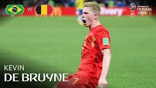 Kevin DE BRUYNE Goal &ndash; Brazil v Belgium  &ndash; MATCH 58
