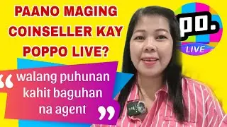 PAANO MAGING COINSELLER SA POPPO LIVE KAHIT WALANG PUHUNAN AT BAGUHANG AGENT PA LANG?// EASIEST WAY/