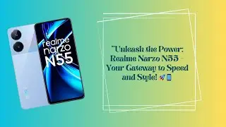 Realme Narzo N55 - Your Gateway to Speed and Style #youtube #amazonaffiliate