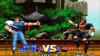 [TAS] Brian VS Heavy D (KoF '98)