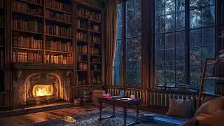 10 Hours Night Rain in a Cozy Cottage 🌧️ Deep Sleep Rain Sounds (No Ads)
