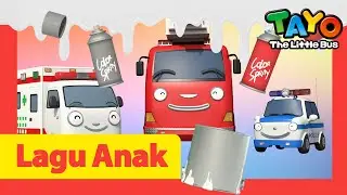 *BARU* Ayo Cat Tim Penyelamat! l Tayo Bahasa Indonesia Lagu Anak l Lagu Warna l Tayo Bus Kecil