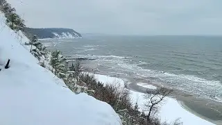 ❄️🌊СВЕТЛОГОРСК 😮 ВОТ ЭТО ЗИМУШКА ВЫДАЛАСЬ В ЭТОМ ГОДУ 🥶❄️ КАЛИНИНГРАД ПОГОДА СЕГОДНЯ 🌡️