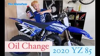 Learn Moto: Замена масла YZ85