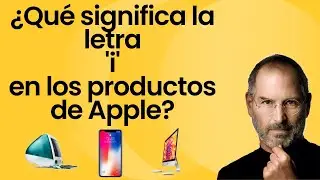 &iquest;Qu&eacute; significa la letra 'i' en los productos de Apple? #short