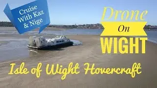 Drone Footage Hovercraft Testing Ryde Beach Isle of Wight