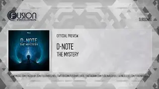 D-Note - The Mystery [FUSION505]