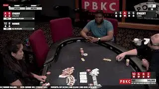 PBKC LIVE! SAT $300 NLH Black Chip Bounty $10K GTD!