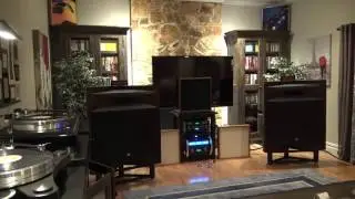 VPI Turntable with JBL Synthesis Everest Speakers