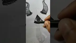 Illuminati eye 👁️ #shorts #drawing