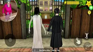 Play as Wednesday and Slendrina in Scary Teacher 3D | Troll Miss T Every Day Gameplay