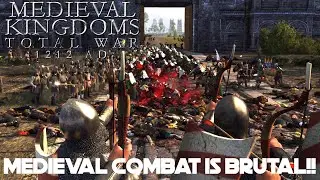 Medieval Combat Is Truly Brutal!! 3v3- 1212 AD Total War