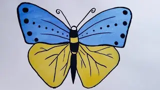 Butterfly 🦋Малюємо українського метелика.