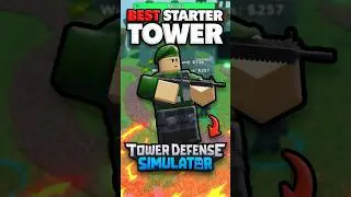 Every BEGINNER Should Buy THIS TOWER in TDS...  #roblox #tds