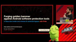 🇫🇷 Forging golden hammer against Android software protection tools - Georges Bastien Michel