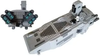 LEGO Star Wars First Order Troop Transport MOC | Mini-figure Scale