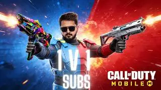 Live CODM Rank Push 🔴 | 1v1 With Subscribers ⚔️    | FREE BP Giveaway 🎉 @callofdutymobile