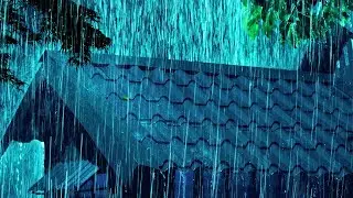 Rain and Thunder Sounds for Sleeping Dark Stormy Night for Peaceful Dreams