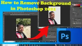HOW TO REMOVE BACKGROUND IN PHOTOSHOP 2021  HD/ HOW TO CHANGE BACKGROUND /TAGALOG