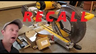 DEWALT Recall DWS779 Miter Saw