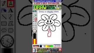 Рисуем Флауи из Undertale! 1-МИНУТНЫЙ урок рисования!