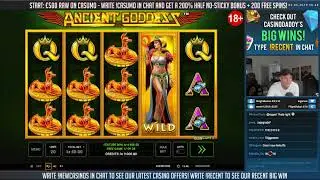 БОЛЬШОЙ ВЫИГРЫШ В ANCIENT GODDES / Big Win on Ancient Goddess