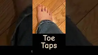 Toe Taps #shorts #toetaps #barefoot