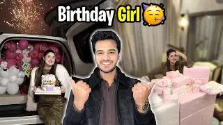 Fireworks Ky Sath Birthday Surprise 😍Diya || 27th Expensive Gifts Dy Diye😳