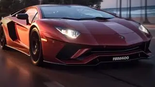 LAMBORGHINI AVENTADOR ROLLING SHOT LIVE WALLPAPER SCREENSAVER AI ASMR 15 MIN - FIRM400 MOTORSPORT AI