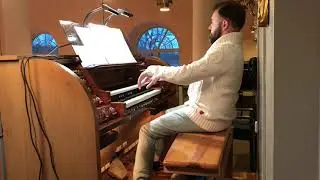 O. Olsson: Påsk. Vad ljus över griften! Op. 36 No. 8. Henrik Berg, organ.